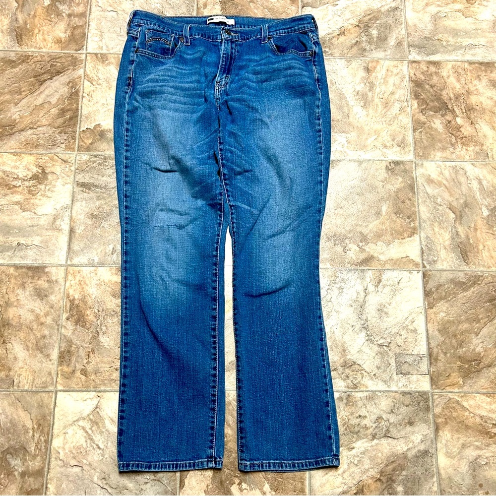 LEVI 505™ STRAIGHT LEG WOMEN'S JEANS SIZE 14 M